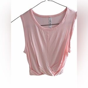 ALO Yoga Every Day Edge Pale Mauve Women's Tank Top M NWT